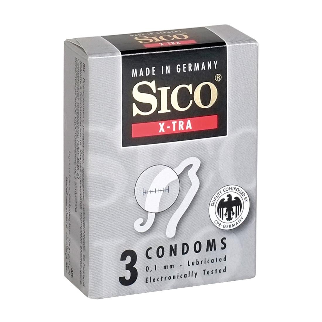  SICO  X-tra  3er  -  Kondome 