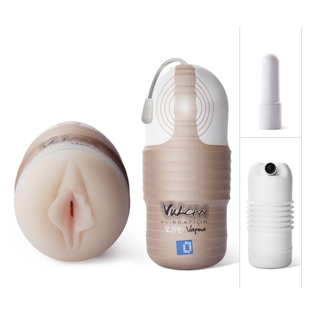  FUNZONE  -  Vulcan  Ripe  Vagina  Vibrating  -  Masturbator 