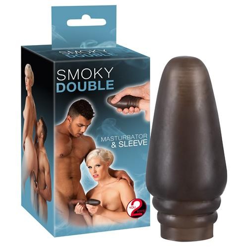  You2Toys  -  Smoky  Double  Masturbator  Sleeve 