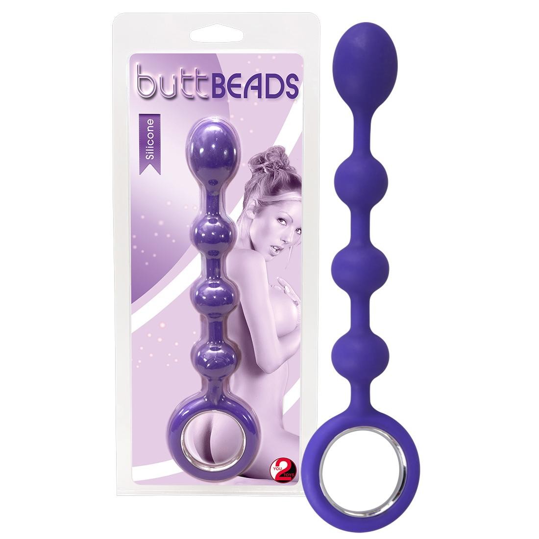  You2Toys  -  Butt  Beads  lila  -  Analkette 