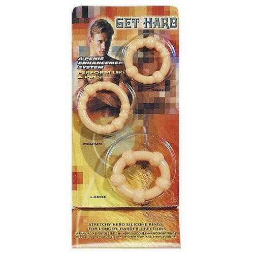 Penisringe-Set »Get Hard«