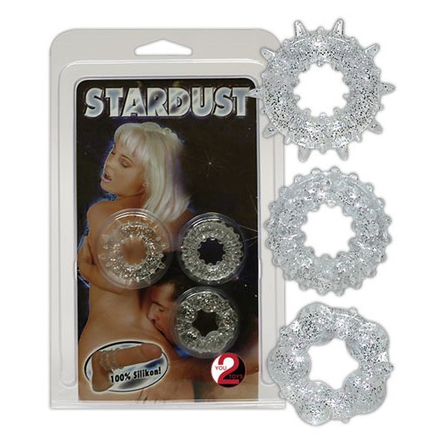  Pensisringe  -  Stardust  Rings  -  3er  Set 