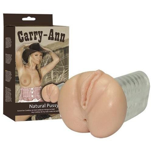  Carry-Ann  Natural  Pussy  -  Masturbator 