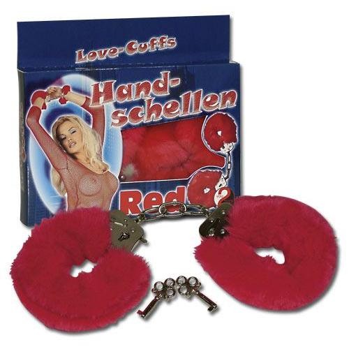  Love  Cuffs  -  Handschellen  Rot 