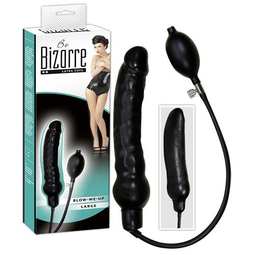 Be  Bizarre Pumpdildo  &raquo;Blow  Me  Up  Large&laquo;  Schwarz