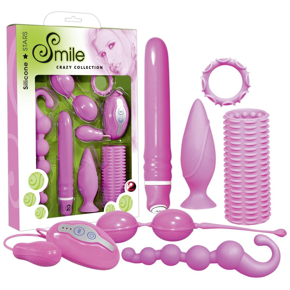  YOU2TOYS  -  Smile  Crazy  Collection  -  Toy-Set  7teilig 