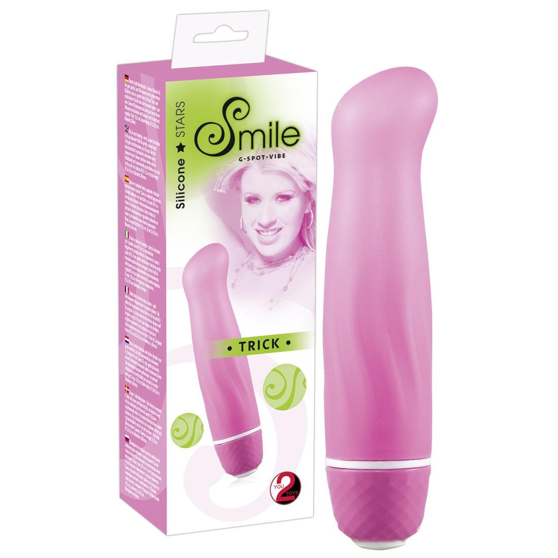  Smile  -  »Trick«  -  G-Spot  Vibrator  -  pink 