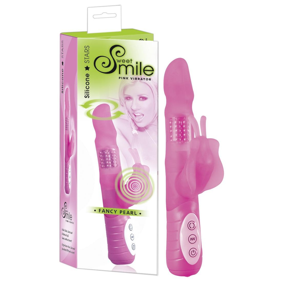  Sweet  Smile  Fancy  Pearl  Pink  -  Perlen-Vibrator 