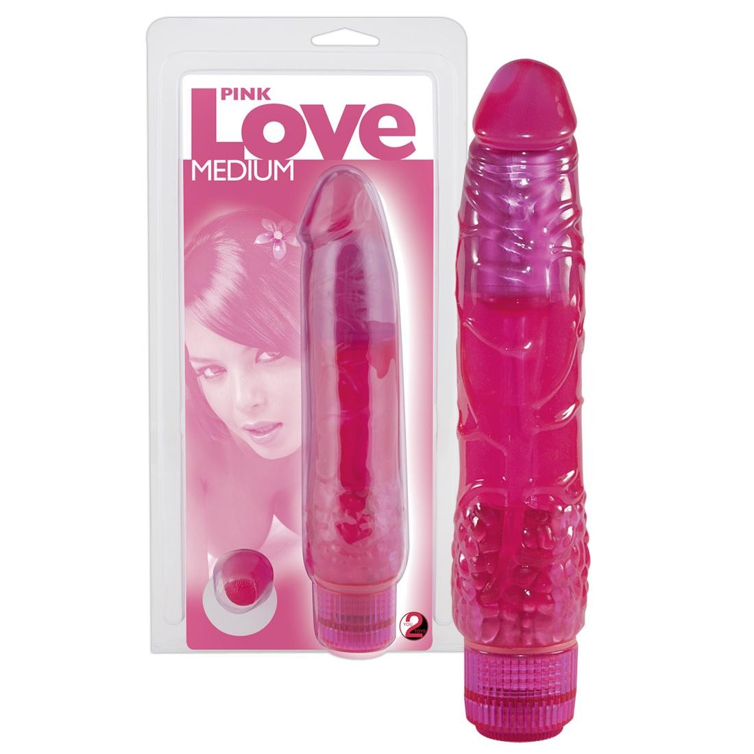  You2Toys  -  Pink  Love  medium  -  Vibrator 