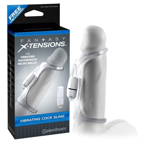  Pipedream    X-TENSIONS  -  Vibrating  Cock  Sling 