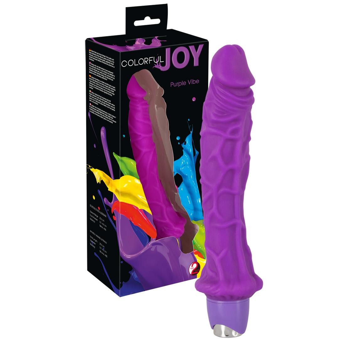  You2Toys  -  Colorful  Joy  Purple  Vibe  -  Vibrator 
