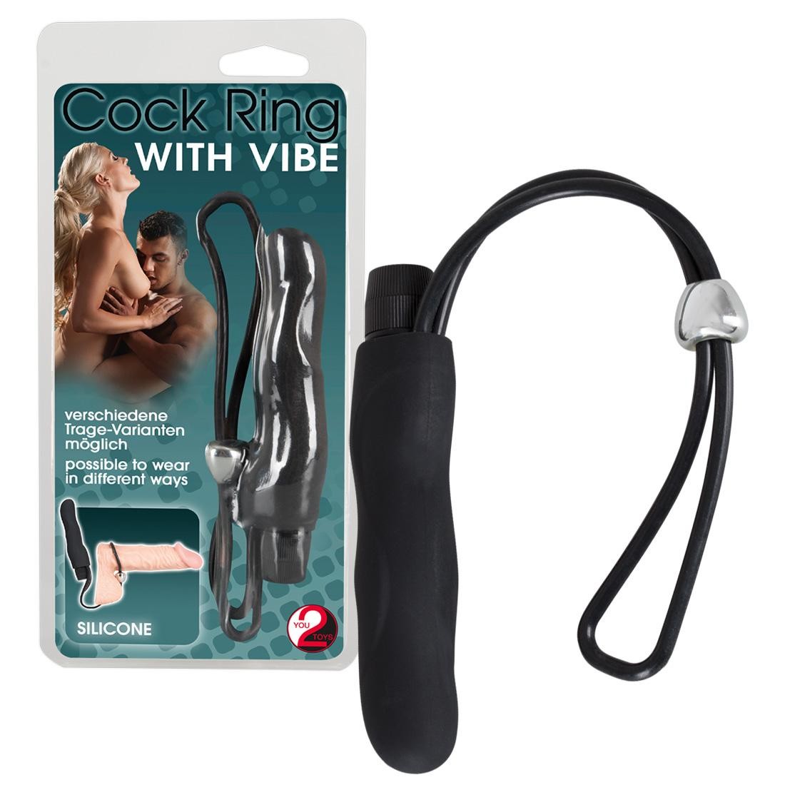  You2Toys  -  Cockring  with  vibe  -  Vibrator  mit  Penisring 