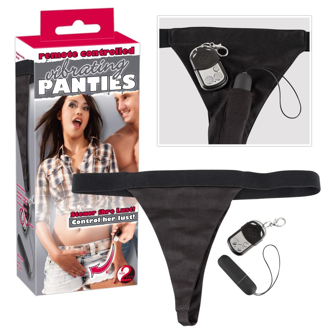  You2Toys  -  Remote  controlled  vib.  panties  -  Vibrostring 