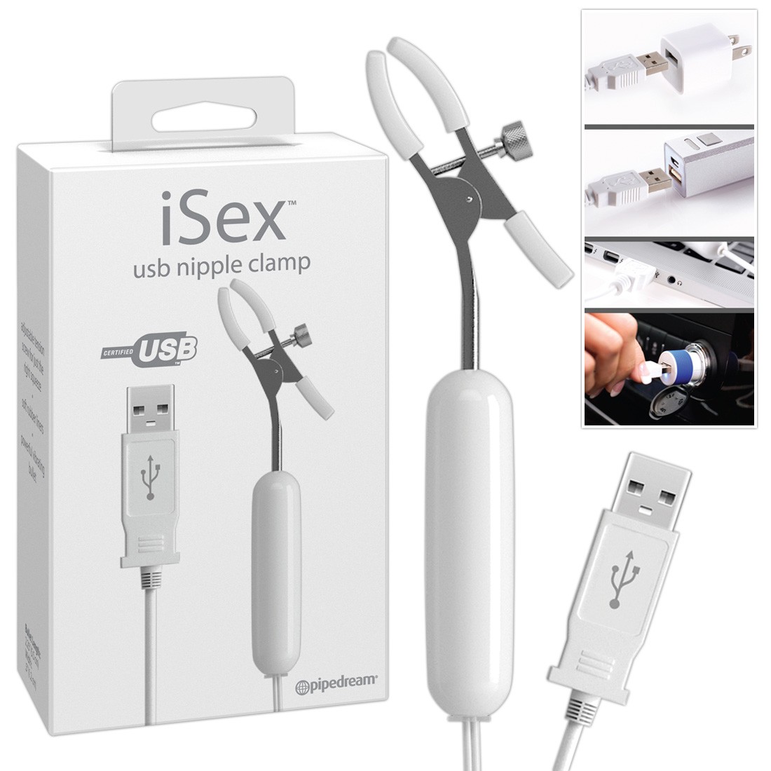  iSex  -  iSex  Nipple  Clamp  -  Nippelklemmen 