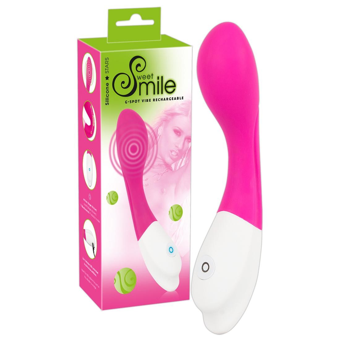  Sweet  Smile  -  Sweet  Smile  G-Spot  Vibe  rechar  -  wiederaufladbarer  Vibrator 