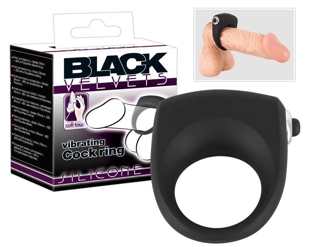  Black  Velvets  -  Black  Velvets  Vibrating  Ring  -  Penisring 