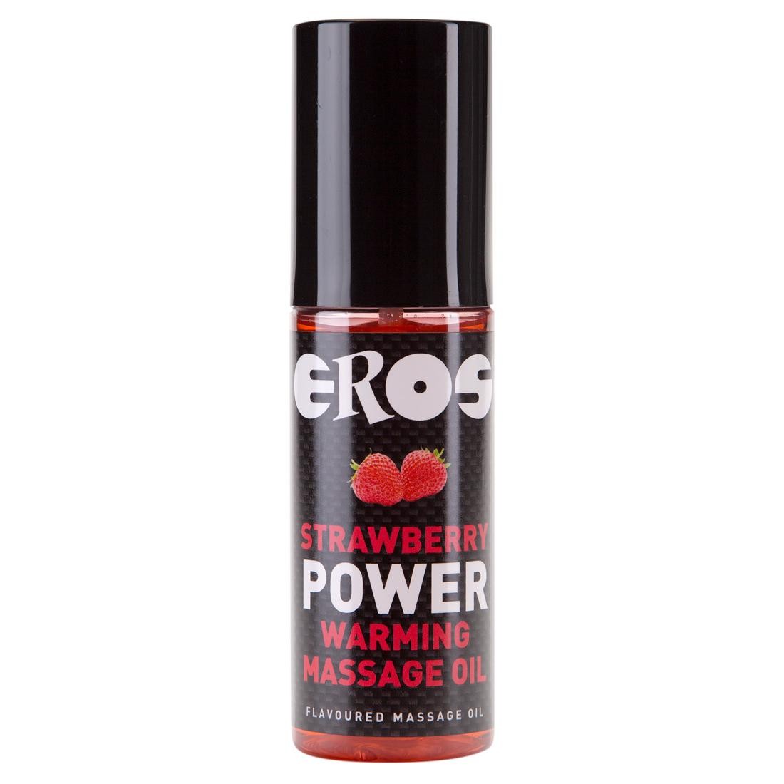  Eros  -  Strawberry  Warming  Massageöl  -  100  ml 
