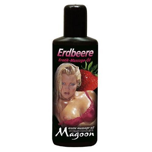  Magoon  Erdbeere  Massage-Öl  -  100  ml 