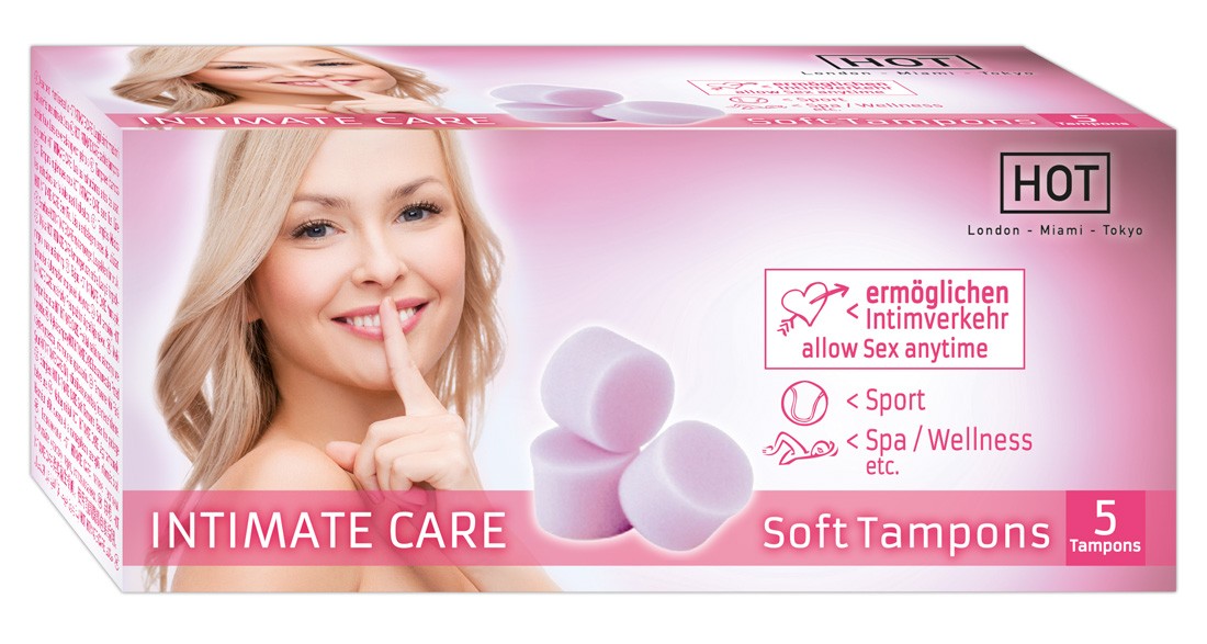  HOT  -  Intimate  Care  Tampons  5er 