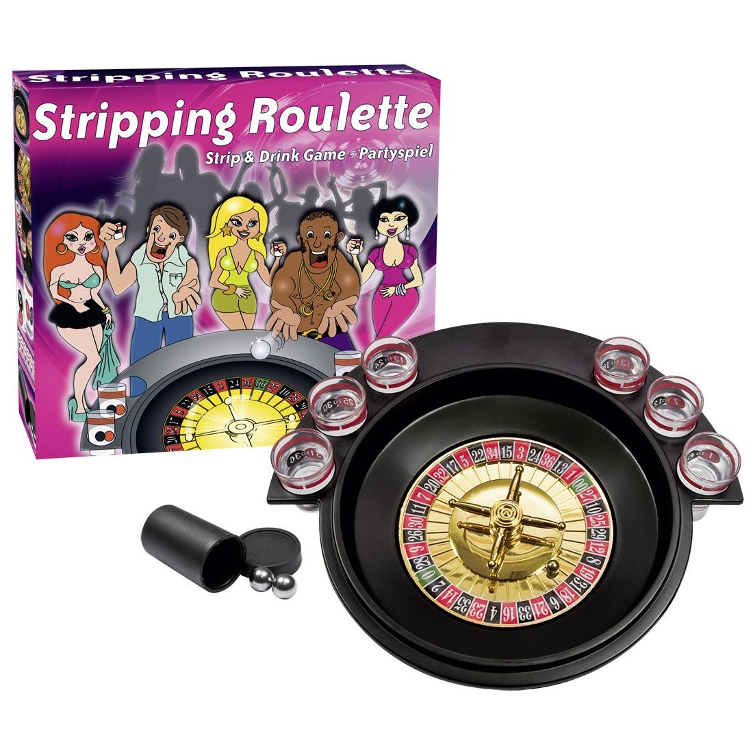  Stripping  Roulette  -  Partyspiel 