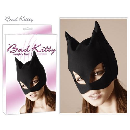  Bad  Kitty  -  Kopfmaske  -  Katzenmaske  -  schwarz 