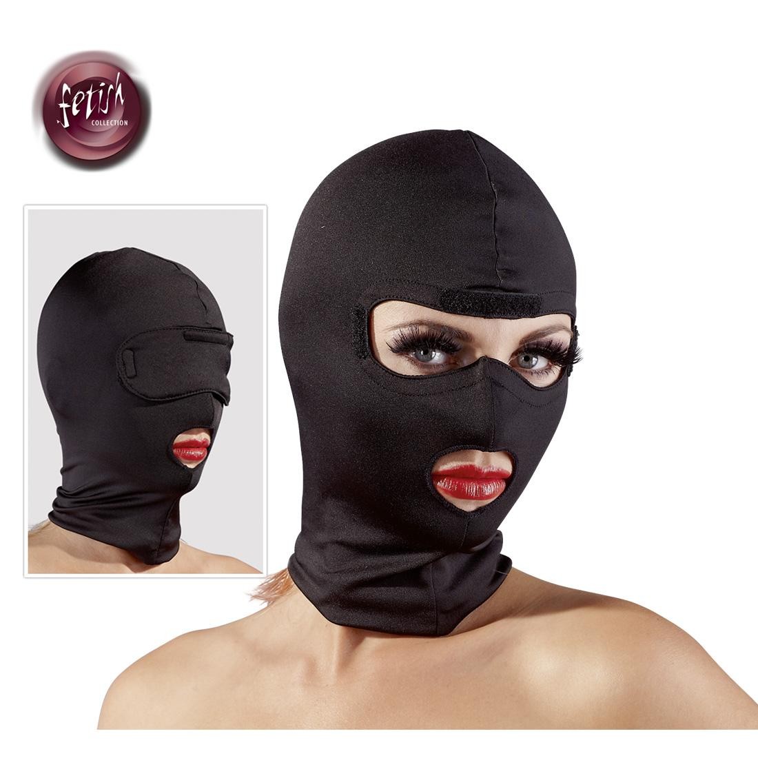 fetish  collection  -  Kopfmaske  mit  Augenklappe  -  schwarz 