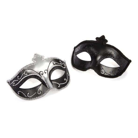  Fifty  Shades  of  Grey  -  Masquerade  Mask  Twin  Pack  -  Masken-Set 