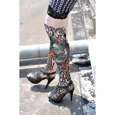  Dragon  of  Death  -  Tattoo  Stockings 