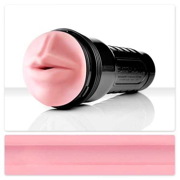  Fleshlight  Pink  Mouth  Original  -  Oral  Masturbator 