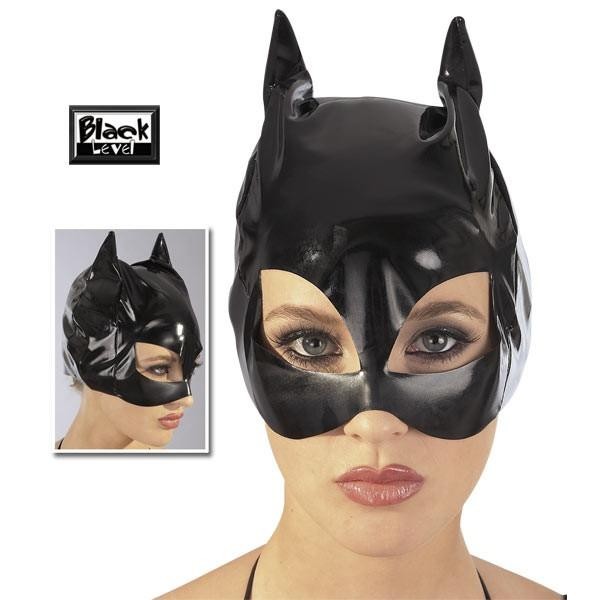  Black  Level  -  Lack  Cat-Kopfmaske  -  schwarz 