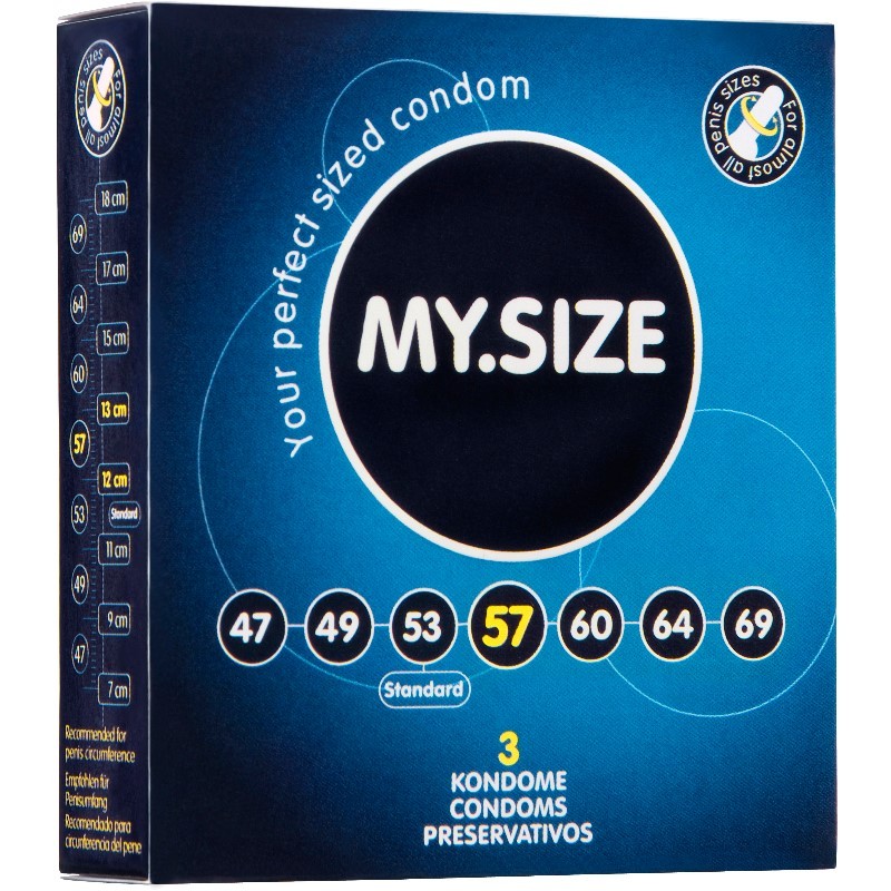  My.Size  Kondome  -  57  mm 