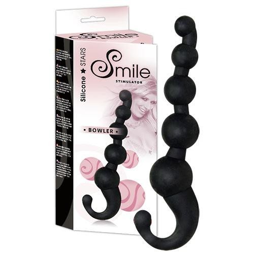  Analdildo  -  Smile  Bowler  Stimulator  Black 