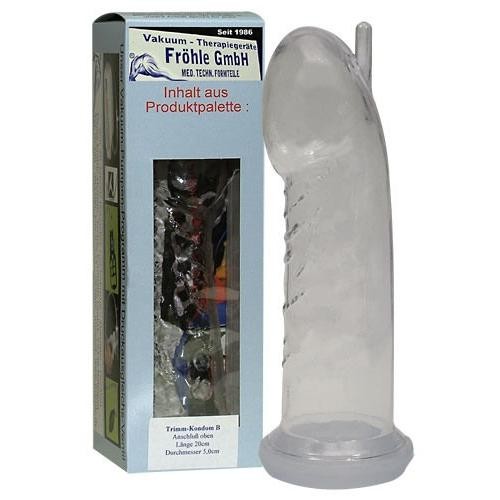  Fröhle  -  Trimm  Kondom  Typ  B  glasklar 