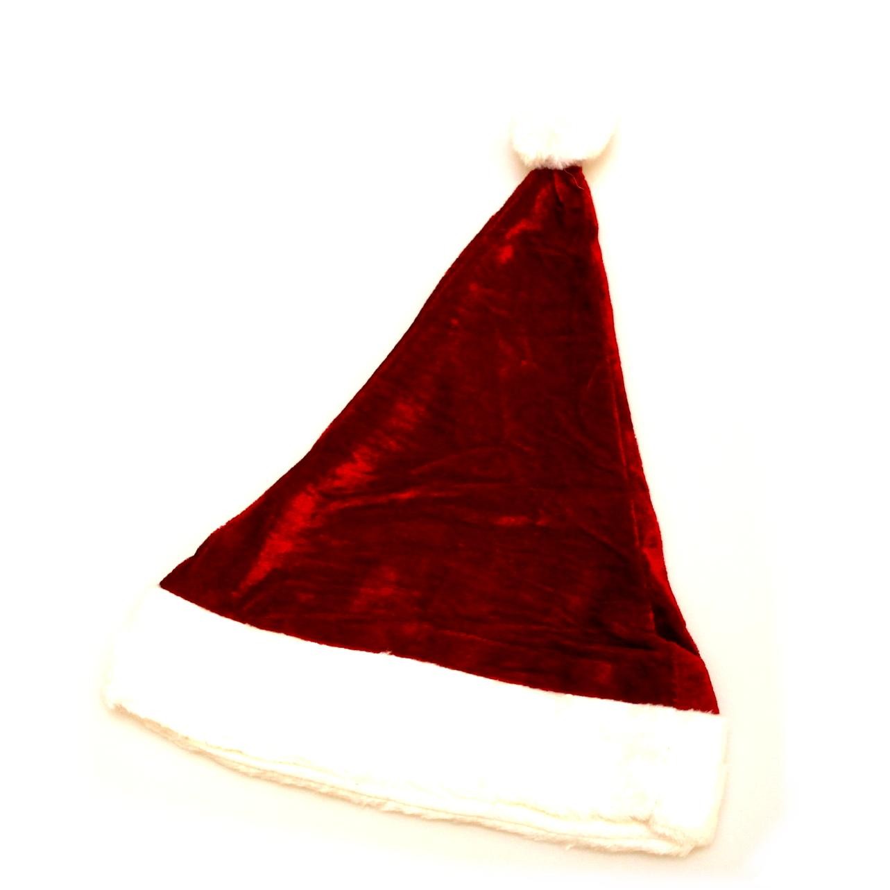  Weihnachtsmütze  -  Nikolausmütze  -  rot  /  weiß 